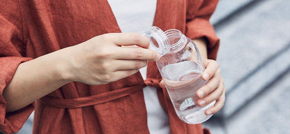 Kinto 300Ml Amber Water Bottle - Made In Japan