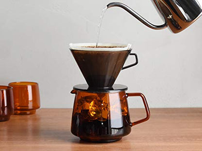 Kinto Japan Coffee Server Sepia Jug 600Ml Amber 21749