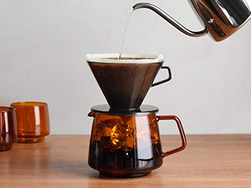 Kinto Japan Coffee Server Sepia Jug 600Ml Amber 21749
