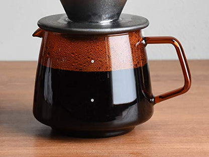 Kinto Japan Coffee Server Sepia Jug 600Ml Amber 21749