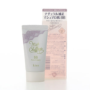 Kiss Matt Chiffon Bb Pure Cream 01 Light Japan With Love