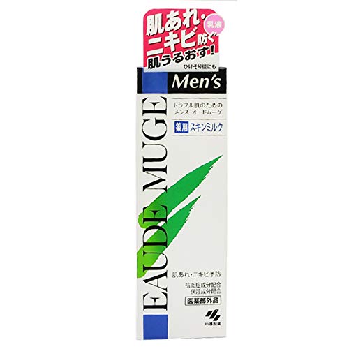 Kobayashi Pharmaceutical Men'S Eau De Muge Japan Medicated Skin Milk 100G Quasi Drug