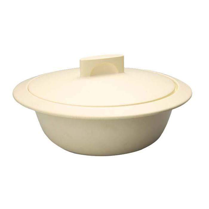 Kogiku 白色感应 Donabe 陶器砂锅来自日本