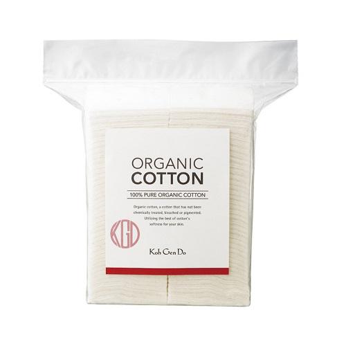Organic Koh Gen Do Cotton Sheets 80-Pack for Face Care from Japan