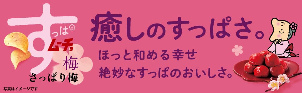 湖池屋 Suppa Mucho 薯片 梅子味 122G X 12 包（日本）