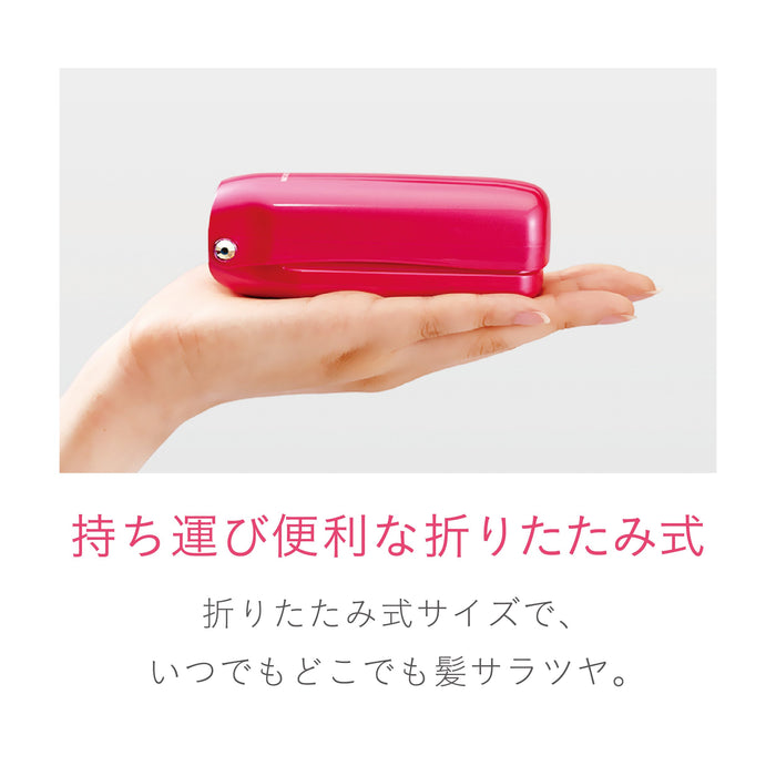 Koizumi Reset Brush Folding Sonic Vibration Magnetic Battery Japan Kbe-2911/Vp Pink