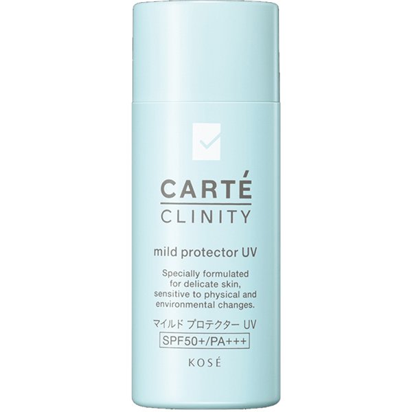 Kose Carte Clinity Mild Protector UV SPF50+ PA+++ 50ml - Sunscreen For Sensitive Skin