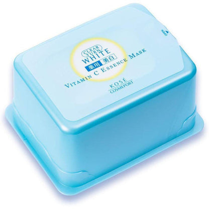 Kose Clear Turn Essence White Vitamin C Facial Mask - 30 Sheets