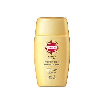Kose Cosmeport Suncut Perfect uv Milk 60ml spf50+ Pa＋＋＋＋ [Sunscreen For Face And Body] Japan With Love