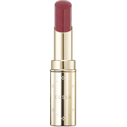 Kose Elsia Platinum Complexion Up Lasting Rouge Rose Ro633 5g - Moisturizing Serum Lipsticks
