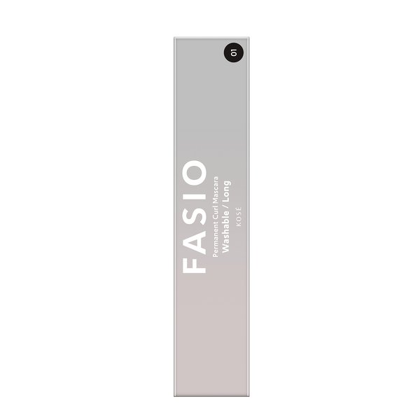 Kose Fasio Permanent Curl Mascara F Long 01 Black 7g - Curl Mascara Must Have - Japan Makeup