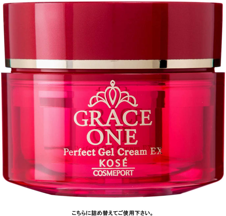 Kose Grace One All-In-One Rich Repair Gel Ex [refill] - Japanese Facial Gel Cream