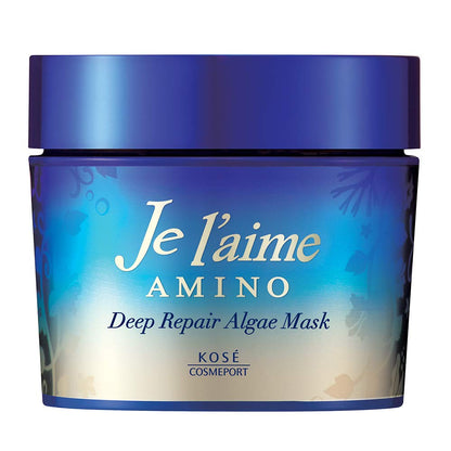 Jureme Japan Kose Geleme Amino Deep Repair Algae Hair Mask 200G