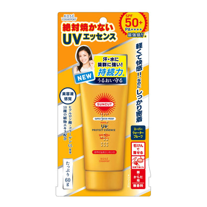 Sangkat Kose Sun Cut Sunscreen Essence Super Waterproof 60G Spf50+ Pa++++ Japan