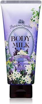 Kose Precious Garden Body Milk Relaxing Flower 200G Japan (3 Pieces)