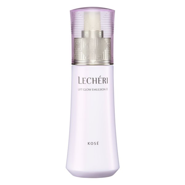 Kose Lecheri Lift Glow Emulsion II Very Moist 120ml - Japanese Milky Lotion - Moisturizing Emulsion