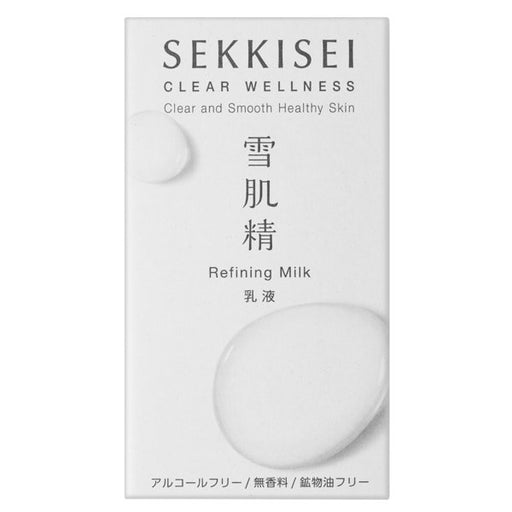 Kose Sekkisei Clear Wellness Refining Milk Middle Free Type 90ml [emulsion] Japan With Love