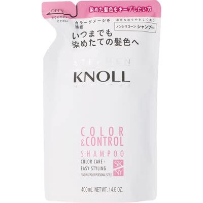 Kose Steven Noll Color Control Shampoo Refill (Set Of 2) 400Ml - Japan