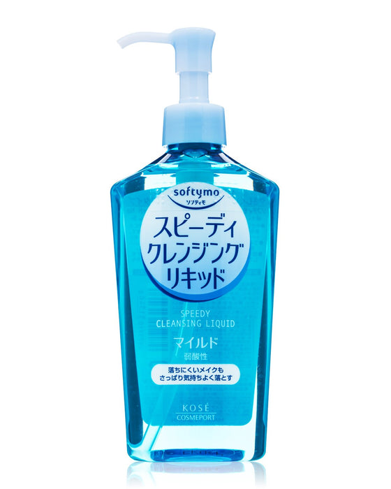 Kose Softymo Speedy Cleansing Liquid 230ml - Japanese Cleansing Liquid - Facial Cleanser