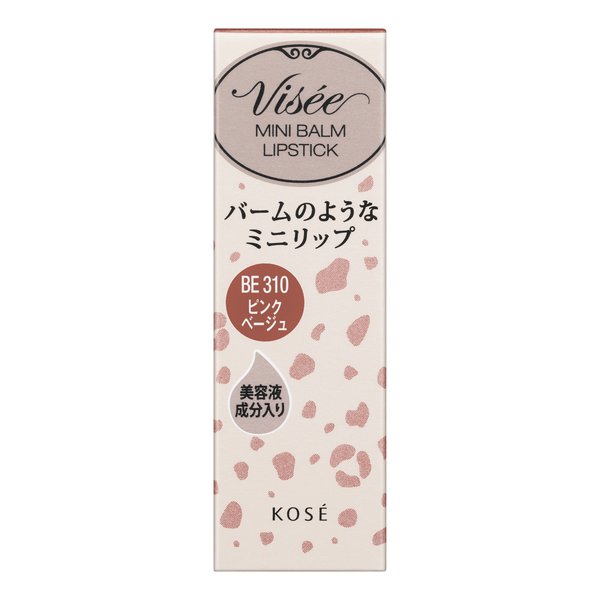 Kose Viceriche Minibarm Lipstick Be310 Pink Beige Japan With Love 2