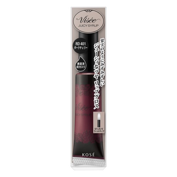 Kose Visee Riche Juicy Syrup Rd401 Dark Cherry 9.5g