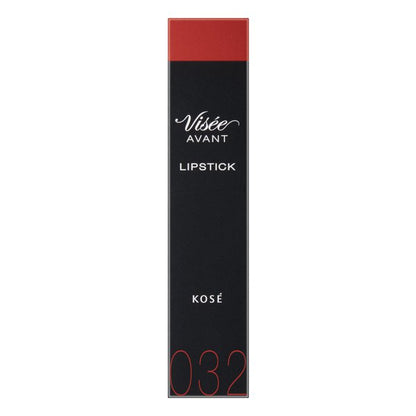 Kose Visee Avant Lipstick 032 Persimmon 3.5g - Japanese Moisturizing Lipstick
