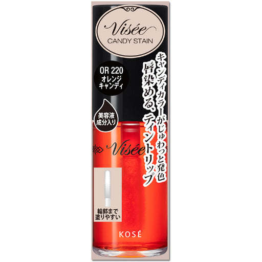 Kose Visee Riche Candy Stain Or220 Orange Japan With Love 1