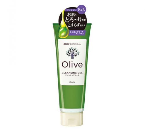 Kracie Naive Botanical Olive Cleansing Gel Makeup Remover 170g Japan With Love