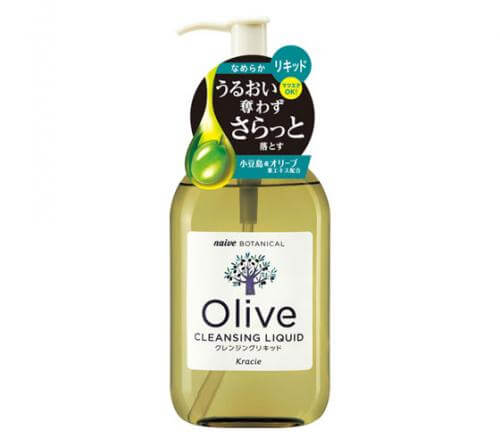 Kracie Naive Botanical Olive Cleansing Liquid Makeup Remover 230ml Japan With Love