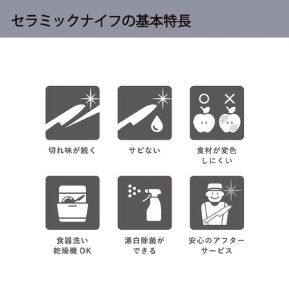 Kyocera Japan Fine Ceramic Nakiri Knife 16Cm Wooden Handle Fkr-160N-Fpe