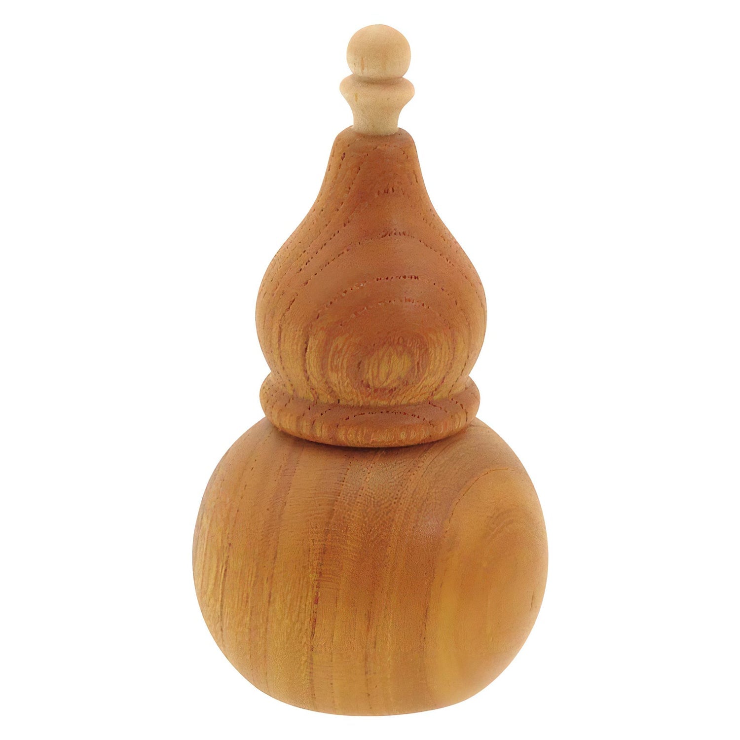 La Luz Wooden Gourd Shaped Shichimi Cruet Small - Natural