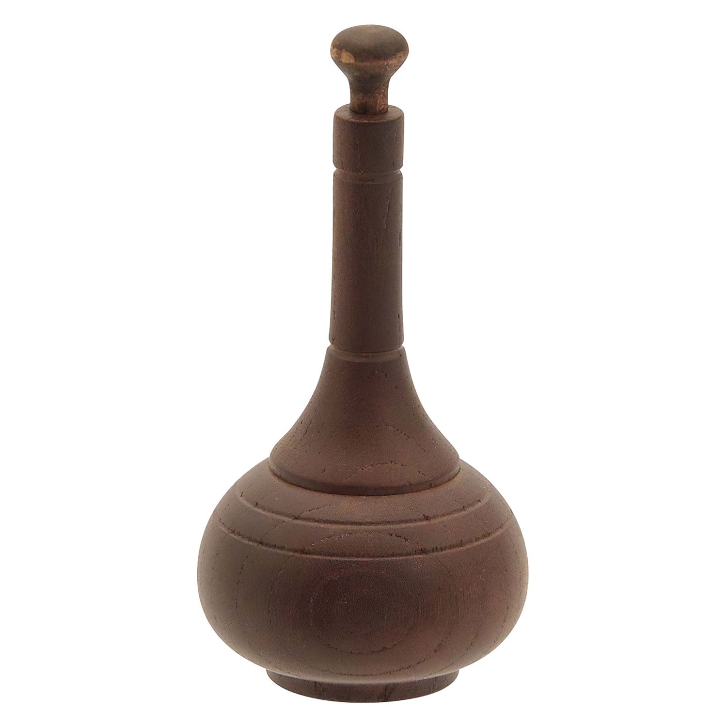 La Luz Wooden Ramp Shaped Shichimi Cruet Brown