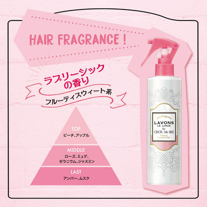 Lavons Japan Hair Fragrance Mist Lovely Chic 150Ml