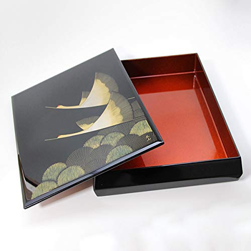 Kobayashi Lacquerware Flying Chinkin Tomita Tateyama Wooden Letterbox Japan | Wedding Gift Housewarming Respect For The Aged Day