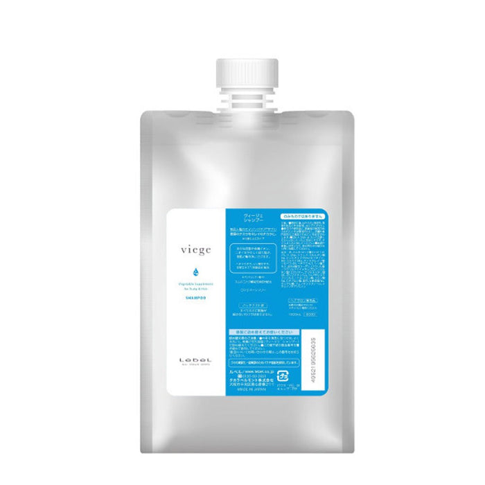Lebel Viege Shampoo [refill] 1000ml - Japanese Aging Care Shampoo - Hair Care