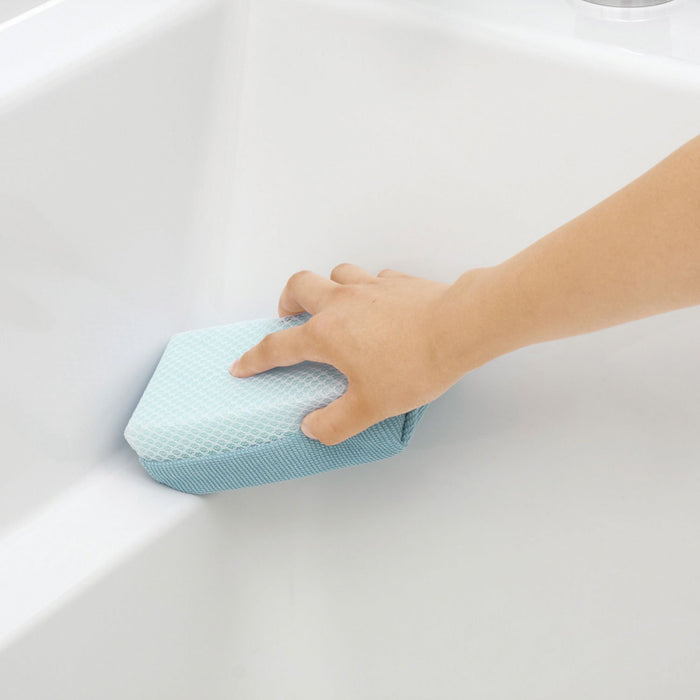 Lec Gekiochi-Kun Bath Cleaner Microfiber Japan - Removes Water Dirt & Soap Scum