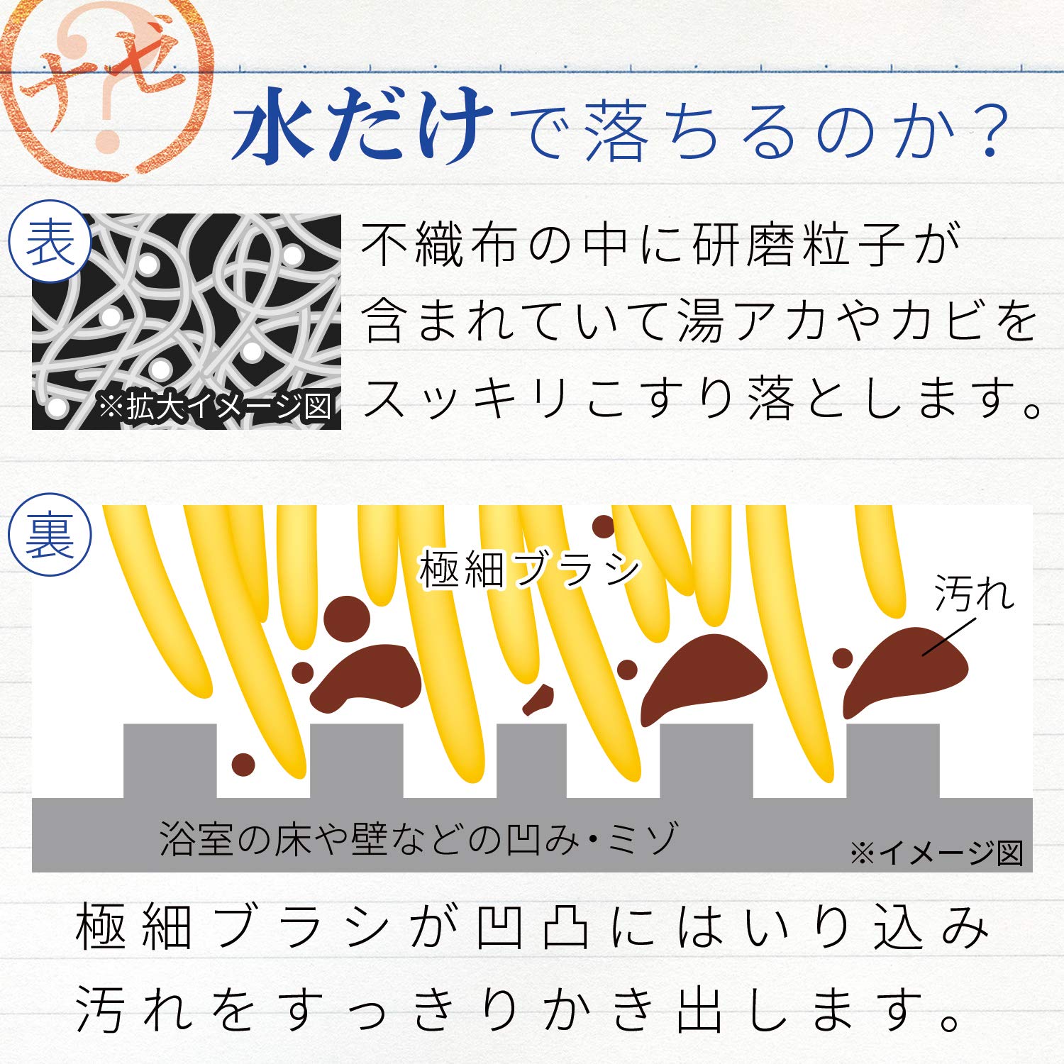 Lec Japan Gekiochikun Mold Remover Bath Cleaner Hybrid S-768