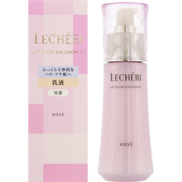 Lecheri 日本 Lift Glow 乳液 3 身体 120Ml