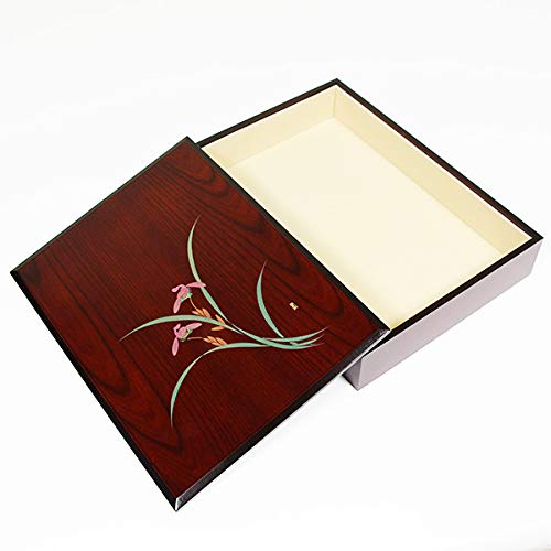 Kobayashi Lacquerware A4 Wooden Letter Box File Box For Wedding Family Celebration Housewarming Respect For The Aged Day 60Th Birthday Mother'S Day Gifts From Japan