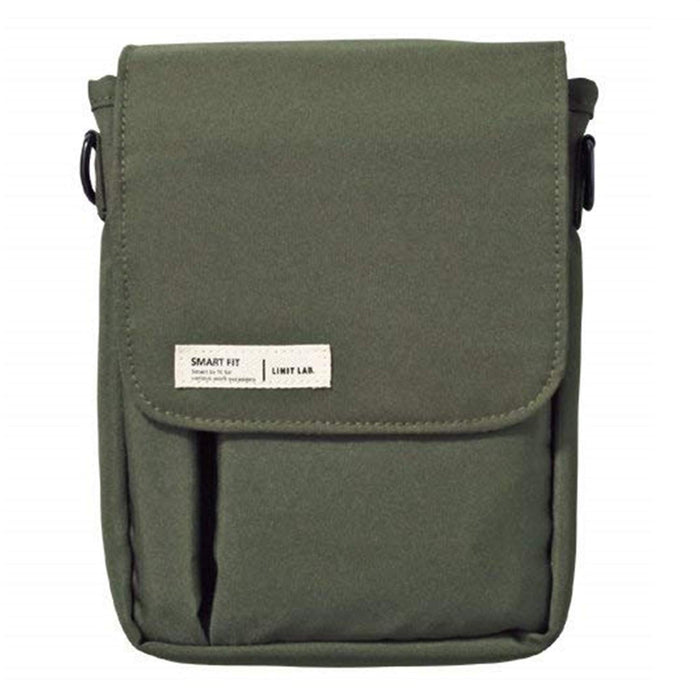 Lihit Lab A7574-22 Smart Fit A6 Carrying Pouch - Olive - Japan