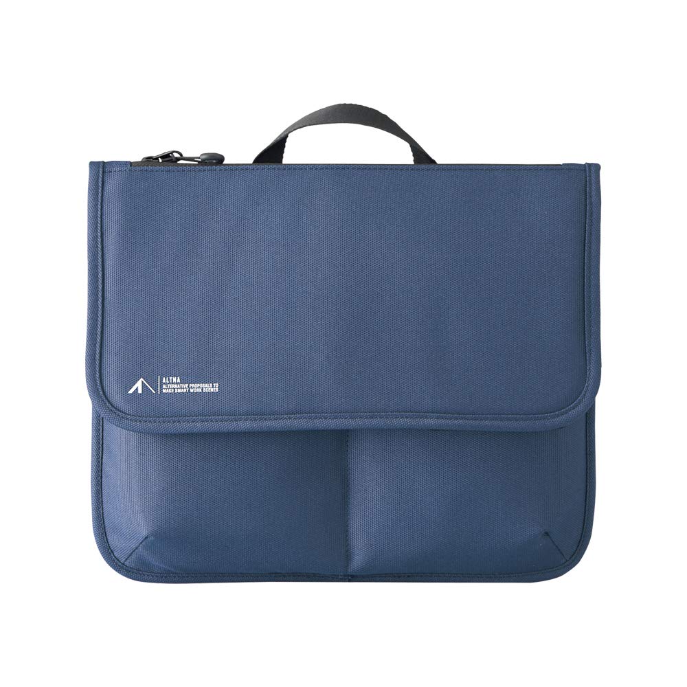 Lihit Lab Cordura Flat Pouch M Navy Japan A7767-11