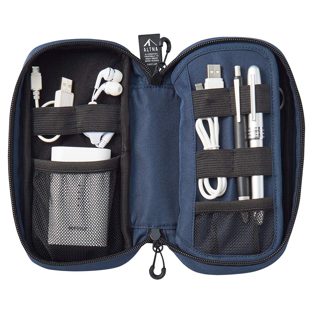 Lihit Lab Japan Cordura Tool Pen Pouch Navy A7764-11