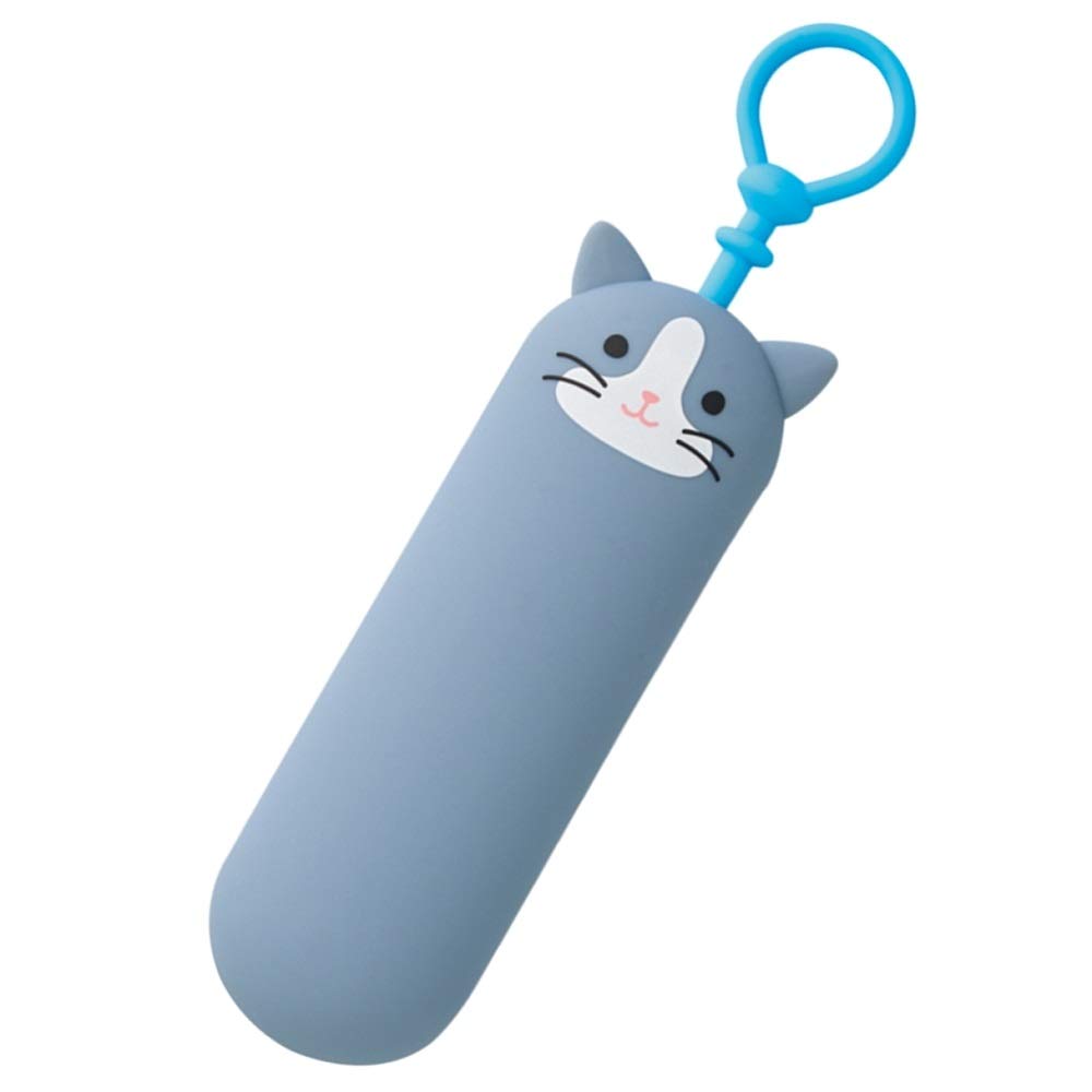 Lihit Lab Slim Hachiwareneko Key Case A7785-4 Made In Japan