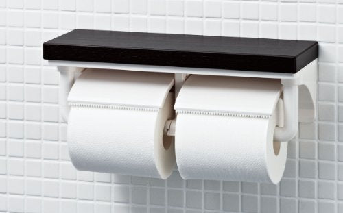 Lixil Japan Rikusiru Inax Toilet Double Paper Roll Shelf Crie Pail Cf-