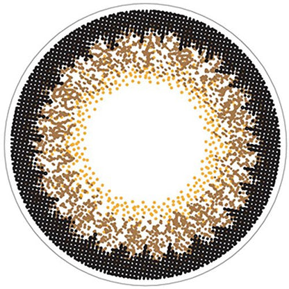 Loveil Japan 1Day 14.2Mm Midnight Amber Contact Lenses 10/Box