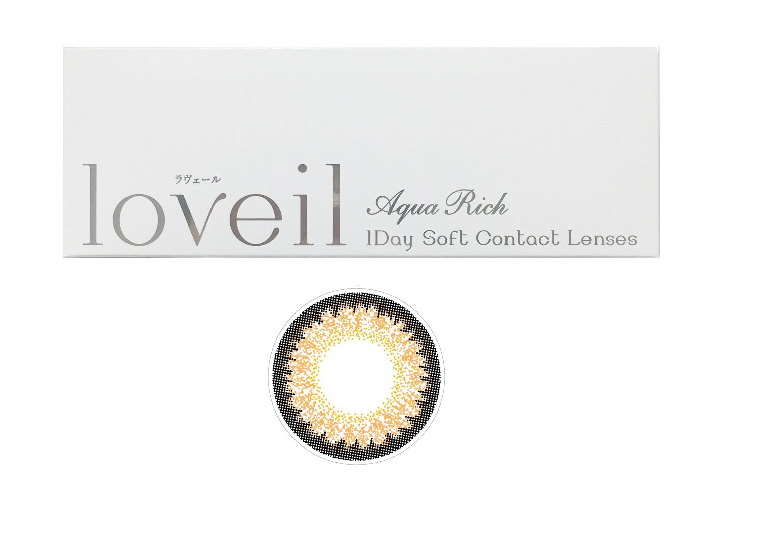 Loveil Japan 1Day 14.2Mm Silky Beige Contact Lenses 10Pcs/Box