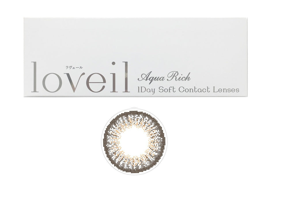 Loveil Lavert 1Day 10 Pieces Ash Greige Japan ±0.00