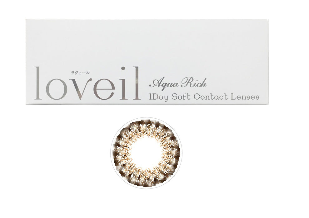 Loveil Japan Lavert 1Day 10 Sheets Brown Mirage ±0.00