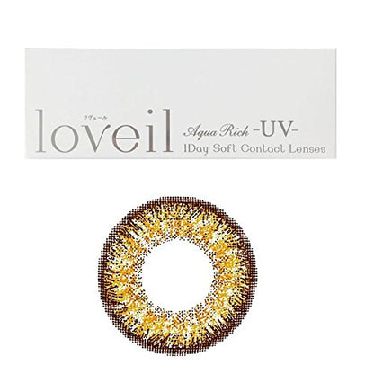 Ravert Loveil Lavert One Day 10 Pieces [Lur Hazel] Japan -1.50