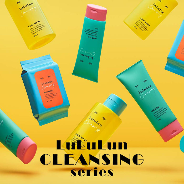 Lululun Cleansing Soft And Smooth Mild Gel 150g - Natural Ingredients - Hydrating Face Cleanser